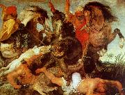 Peter Paul Rubens Crocodile and Hippopotamus Hunt oil painting